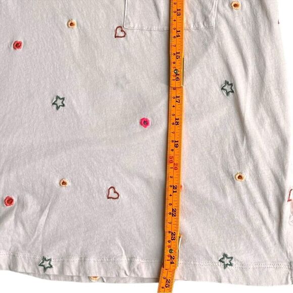 Lou & Grey Short Sleeve Spring Fling Softserve Pink Oversized Pocket Tee. Small. - Picture 5 of 8